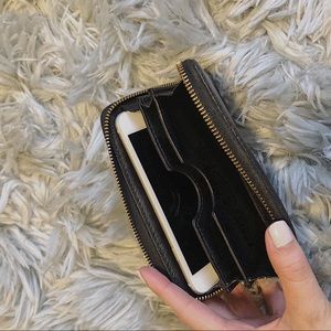 Michael Kors Leather Zip Wallet